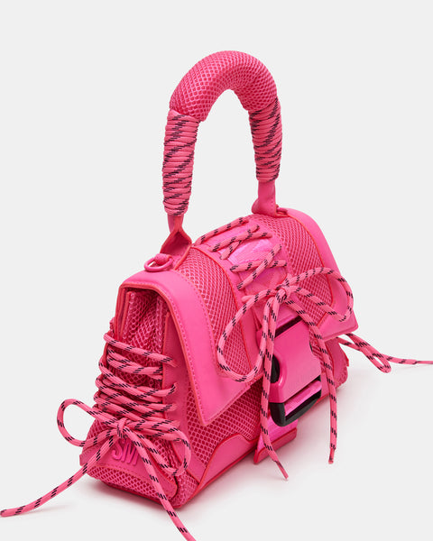 Steve Madden Diego Crossbody Bag Neon Pink - ShoeMall