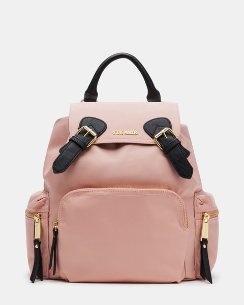 NYLON BACKPACK Blush  Women's Backpack with 18 inch Drop Strap