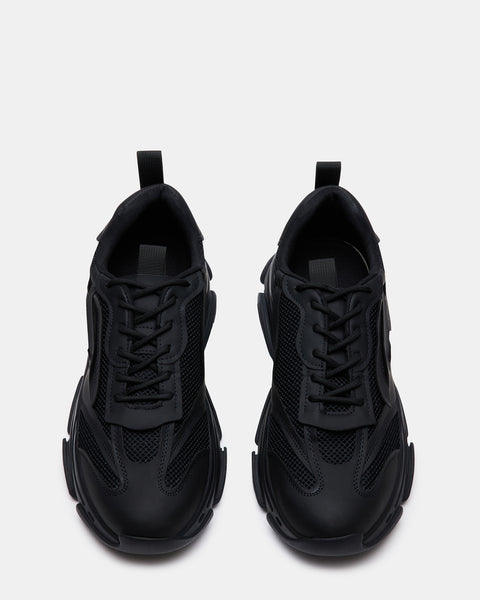 Steve Madden Men's Possess Sneaker, Black, 7 : : Clothing