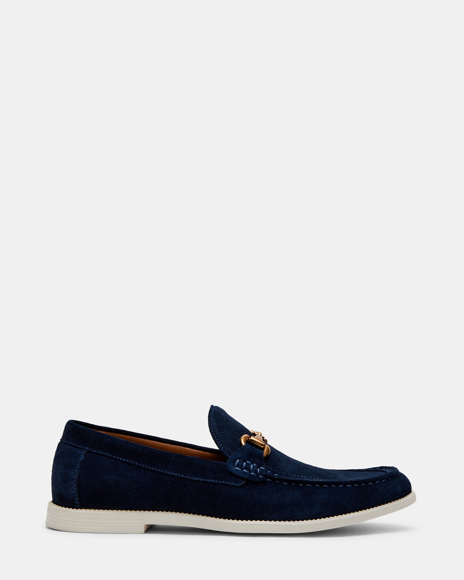 RENZZI Navy Suede Loafers | Men's Slip-Ons – Steve Madden