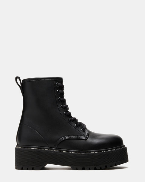 Louis Vuitton Leather Upper Black Boots for Women for sale