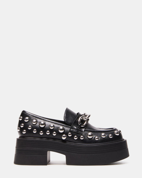 Steve madden best sale studded loafers