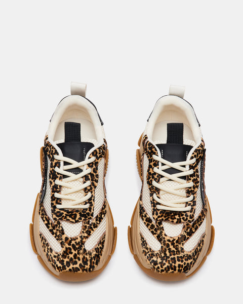 BLACK) Leopard Rhinestone Tennis Shoes – Okie Aussie Boutique