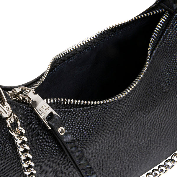 Steve Madden womens Vital Crossbody Bag,Black,9 L x 2.25 W x