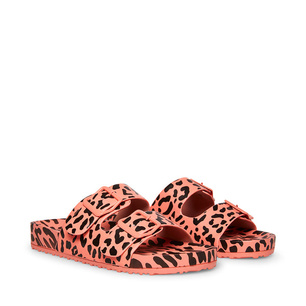 Steve madden cheap leopard print slides