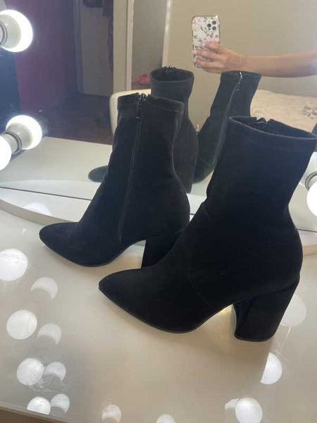 Trent knit discount bootie steve madden