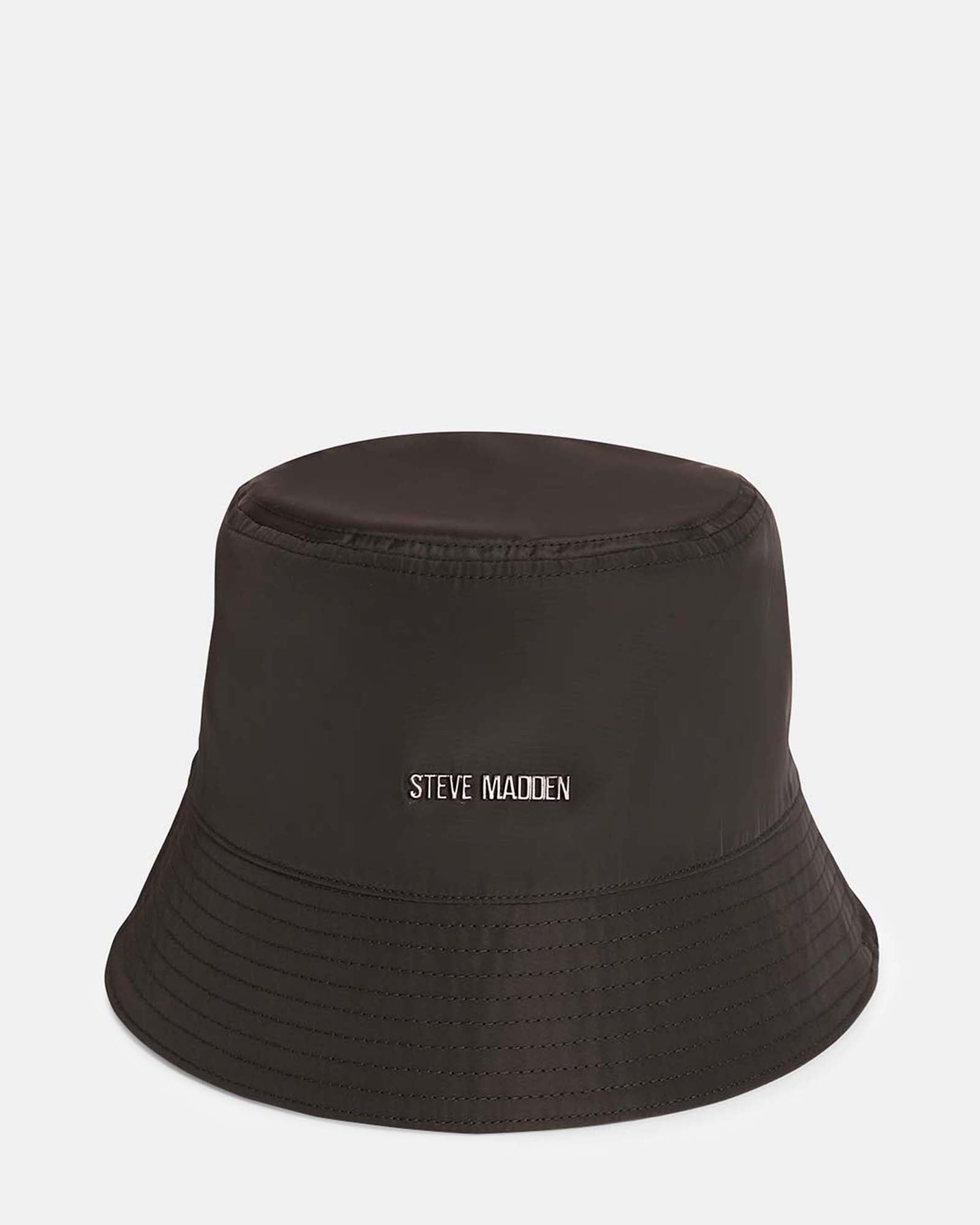 NYLON BUCKET HAT Black | Women's Bucket Hats – Steve Madden