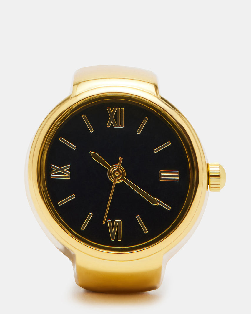 WATCH RING BLACK/GOLD