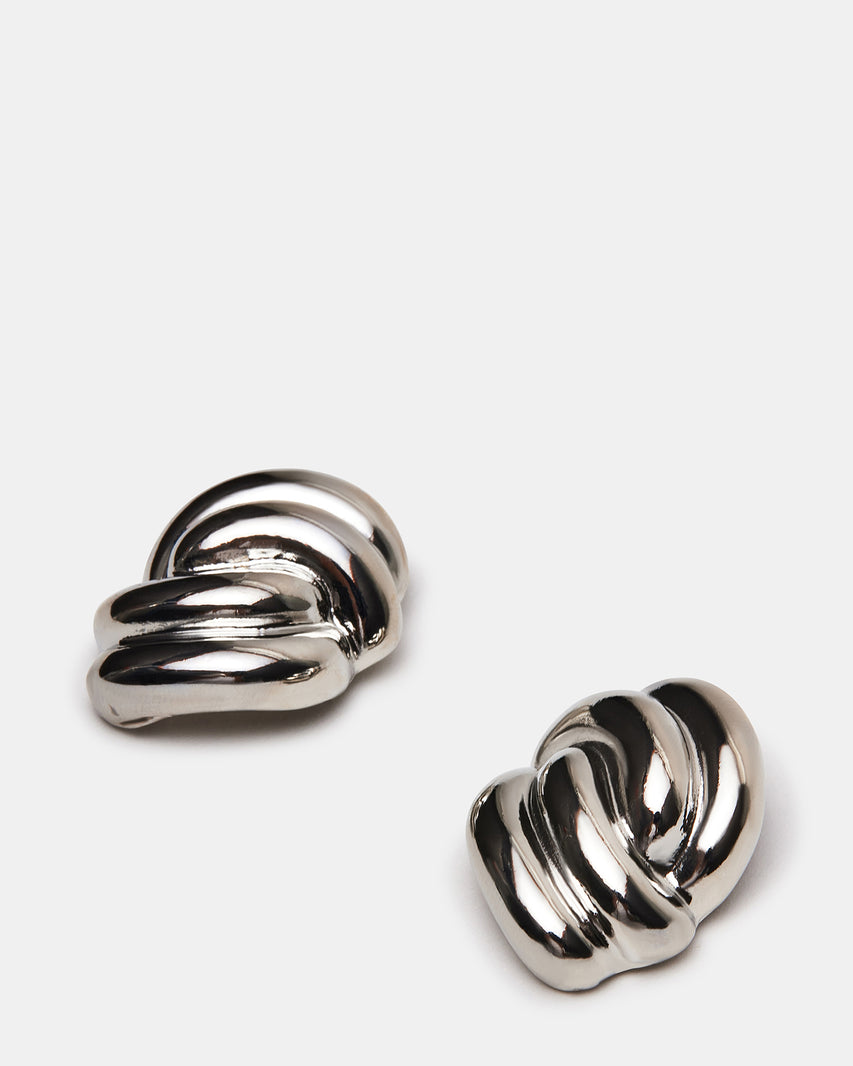 KNOT EARRINGS SILVER