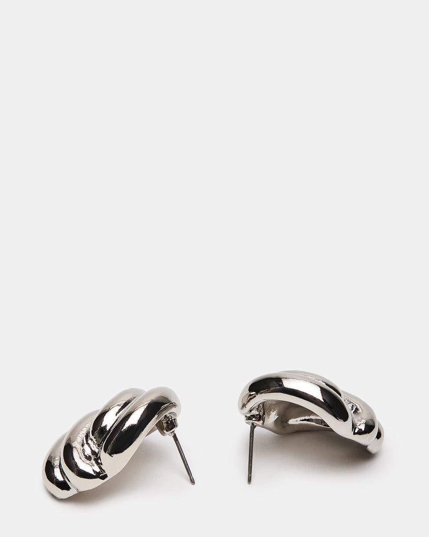 KNOT EARRINGS SILVER