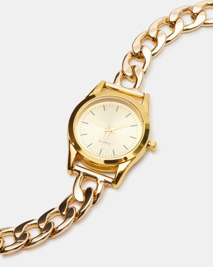 WATCH NECKLACE GOLD