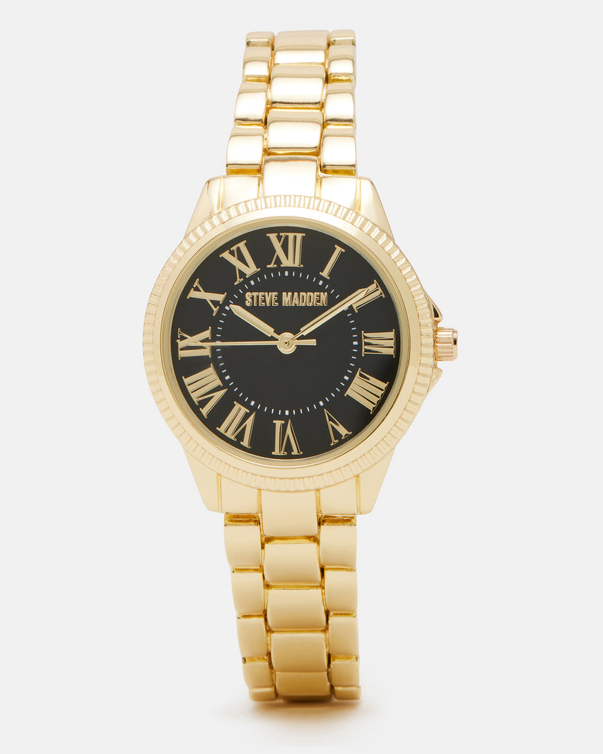 CLASSIC STATEMENT WATCH BLACK/GOLD