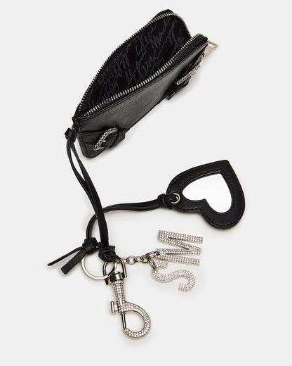 AMORE BAG CHARM BLACK