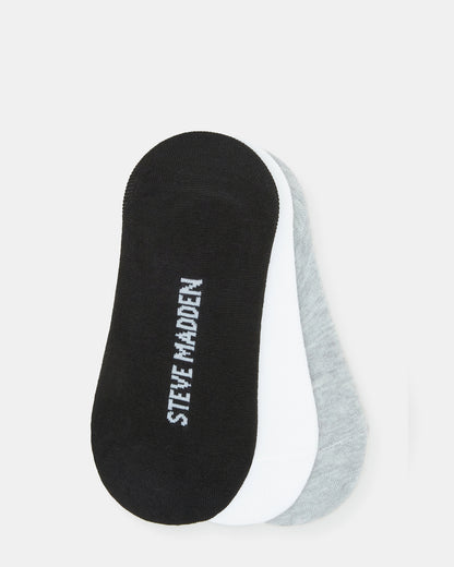 SNEAKER SOCKS BLACK/WHITE