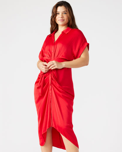 TORI DRESS RED