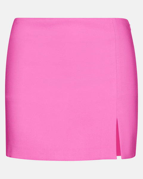 CAM Skort Hot Pink | Women's Mini Skort With Side Slit – Steve Madden