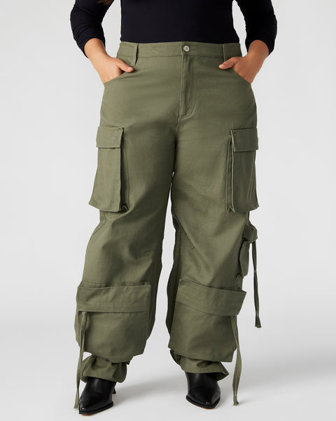 DUO Pant Olive | Women's Utility Cargo Pants – Steve Madden