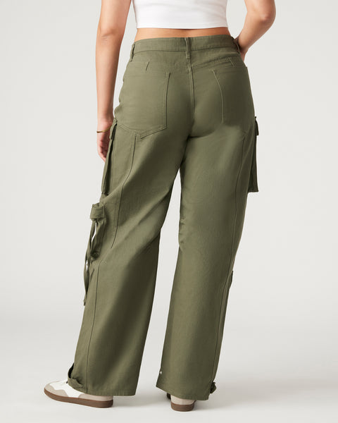 DUO Pant Olive  Women's Utility Cargo Pants – Steve Madden