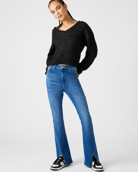 ELIA Jean | Women's Split Hem Flare Jeans – Steve Madden