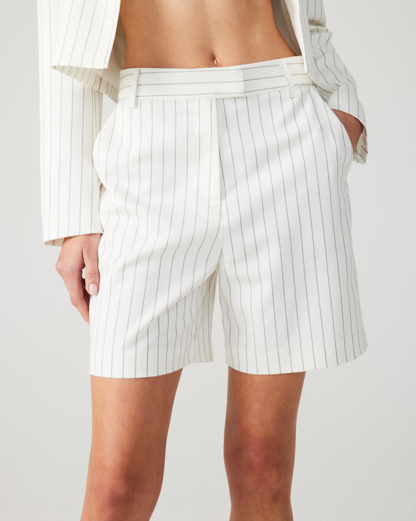 RUBINA SHORTS WHITE/BLACK