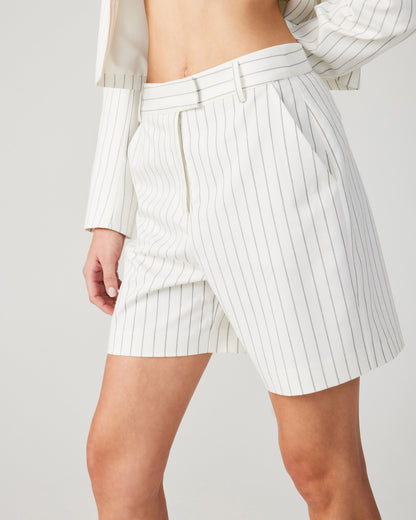 RUBINA SHORTS WHITE/BLACK