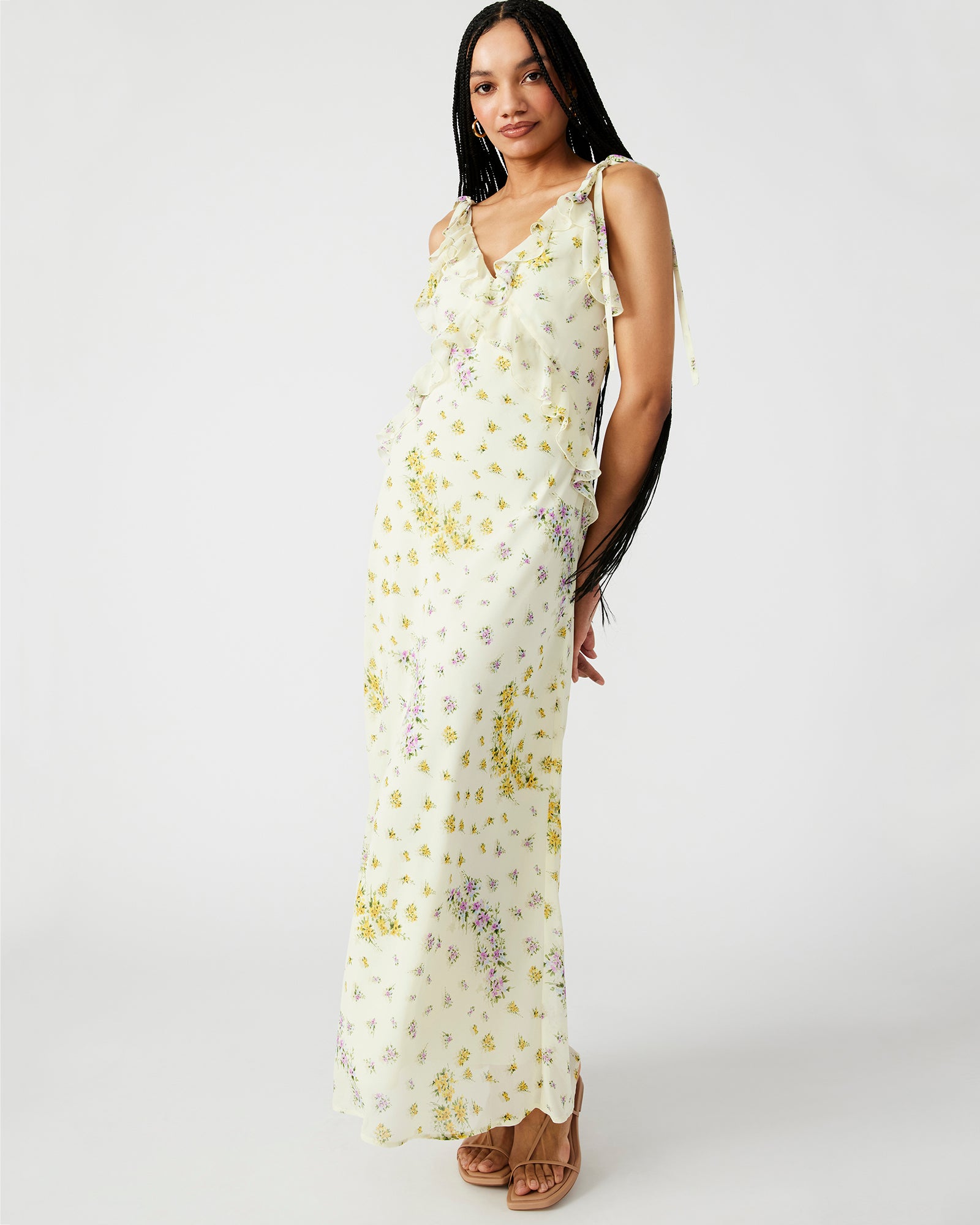 ADALINA Dress Multi | Women's Floral Maxi Dress – Steve Madden