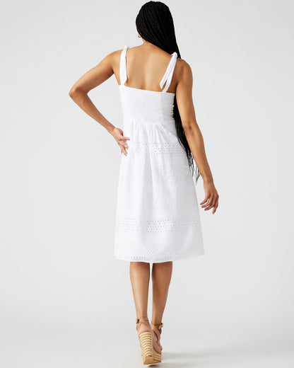 CARLYNN DRESS WHITE