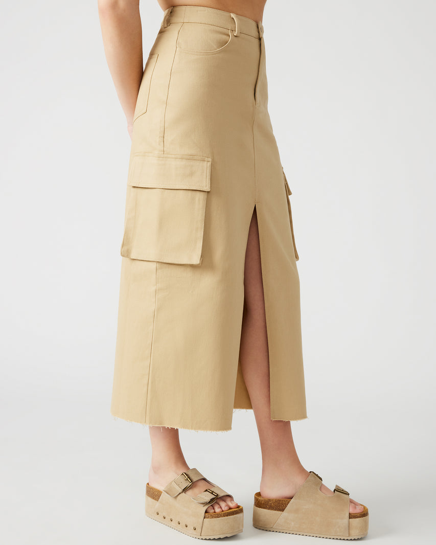 BENSON SKIRT TAUPE