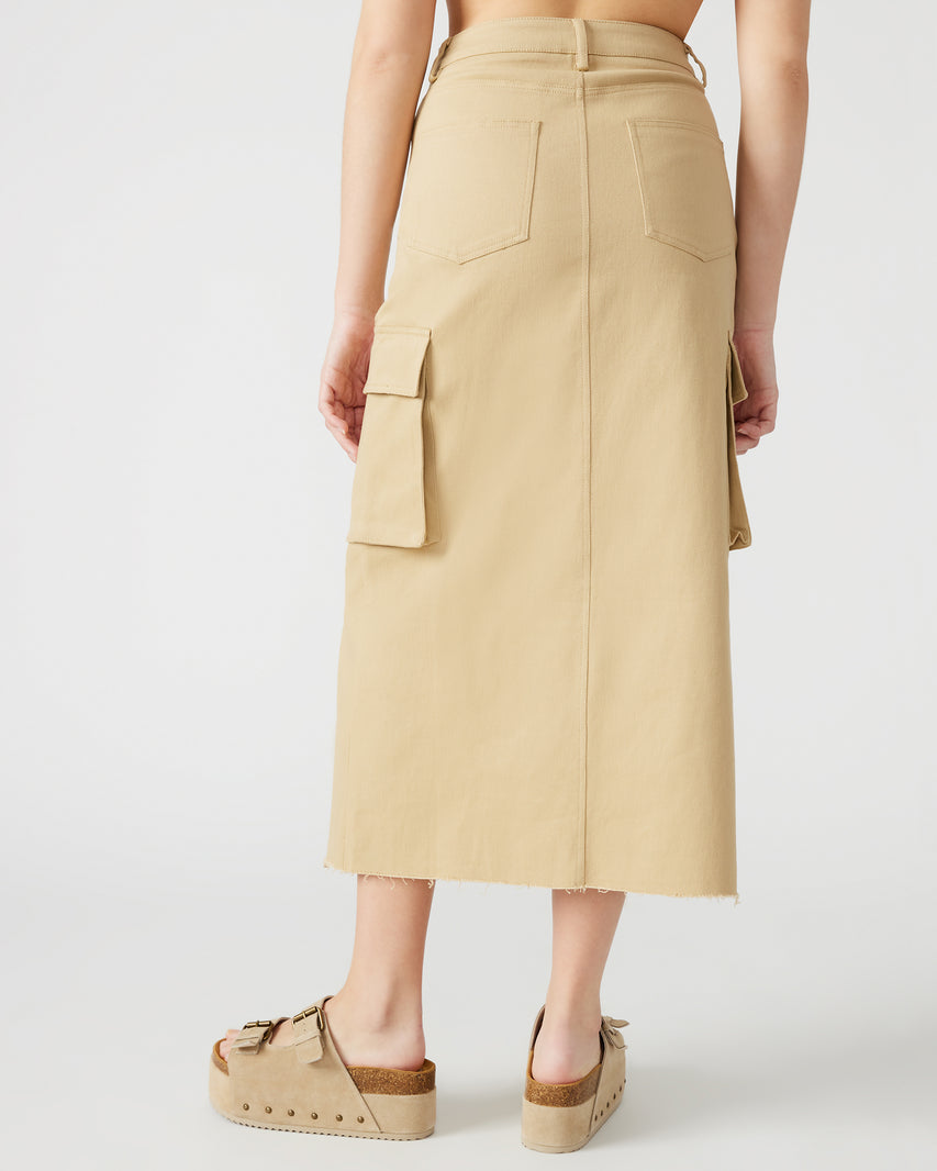 BENSON SKIRT TAUPE