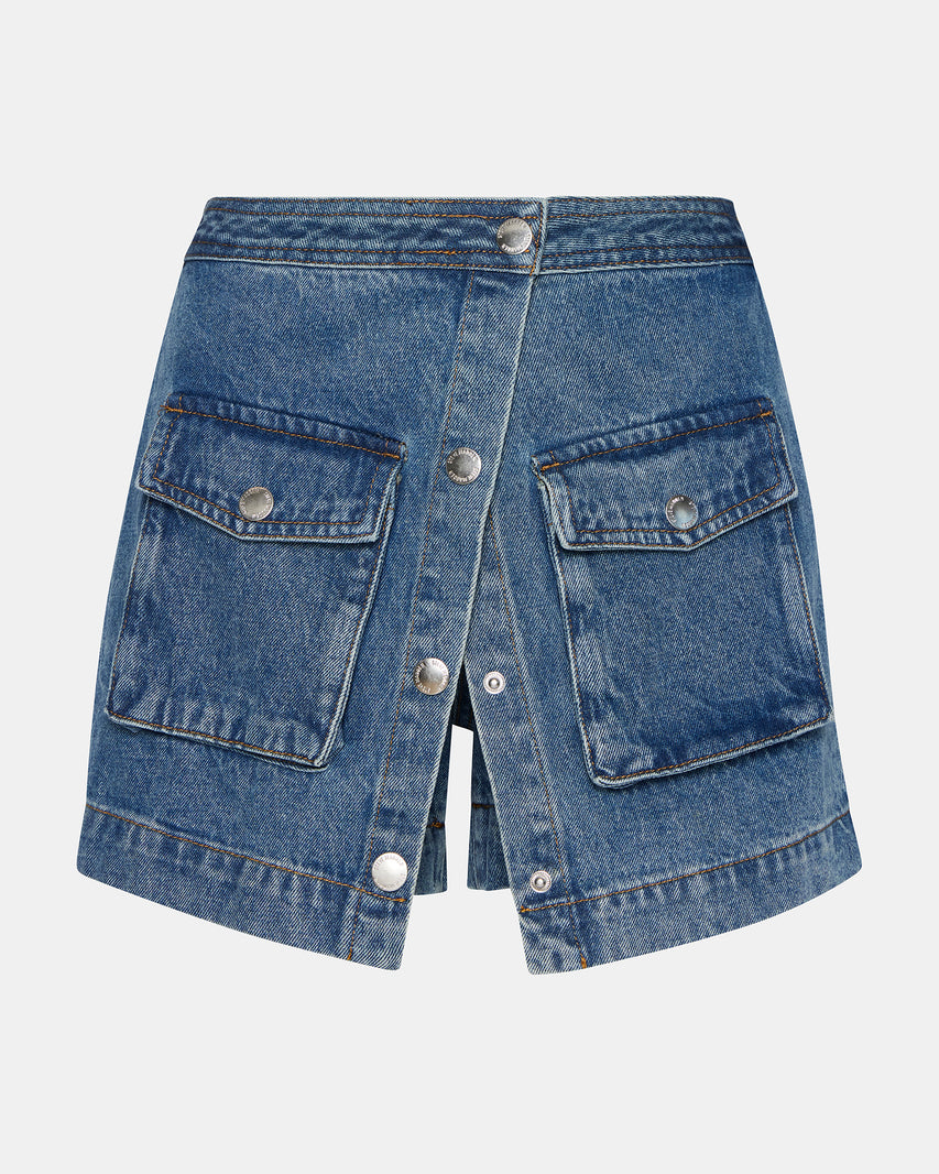 JENNIFER DENIM SKORT