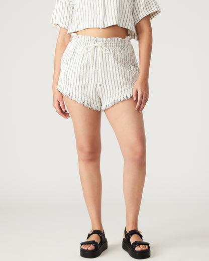 MARI SHORTS WHITE/BLACK