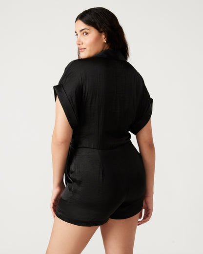 TORI ROMPER BLACK