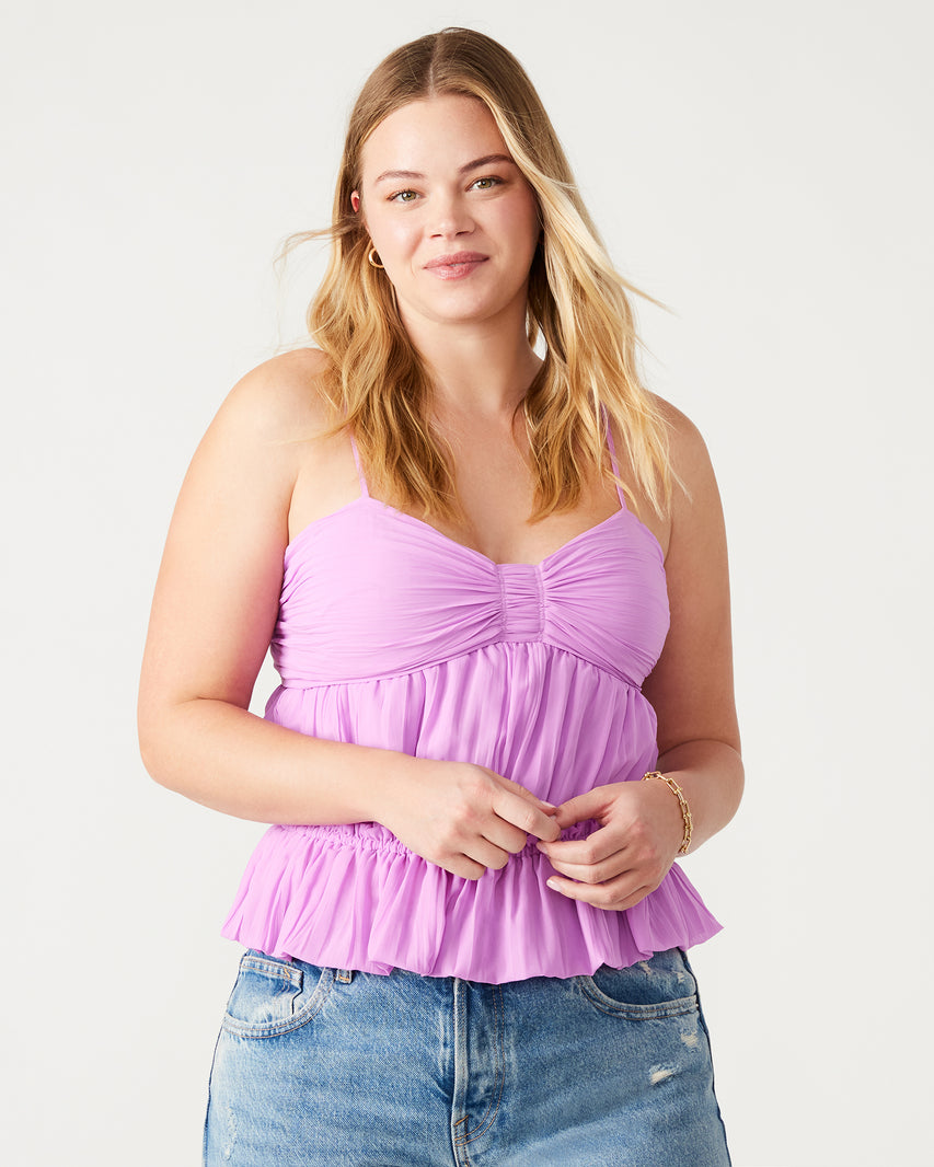 SOLANGE TOP PURPLE