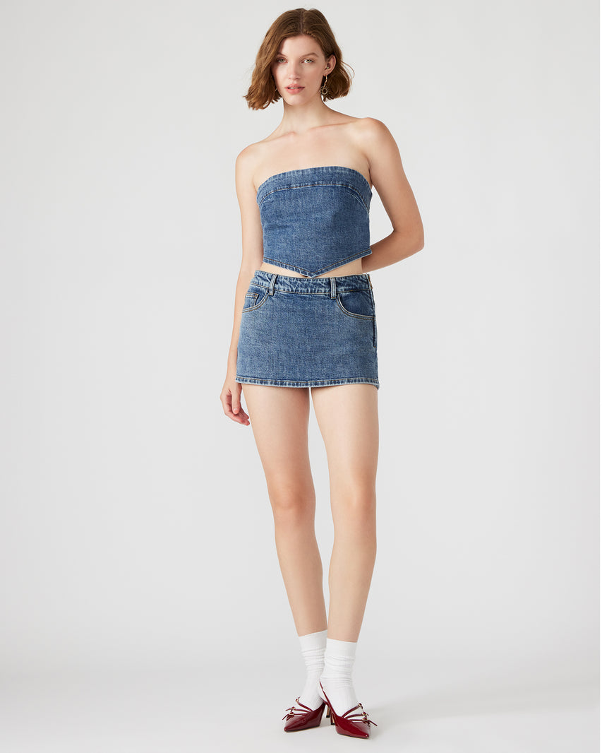 SURI DENIM TOP