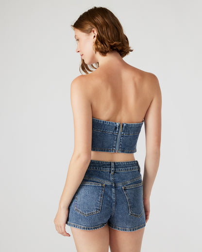 SURI DENIM TOP