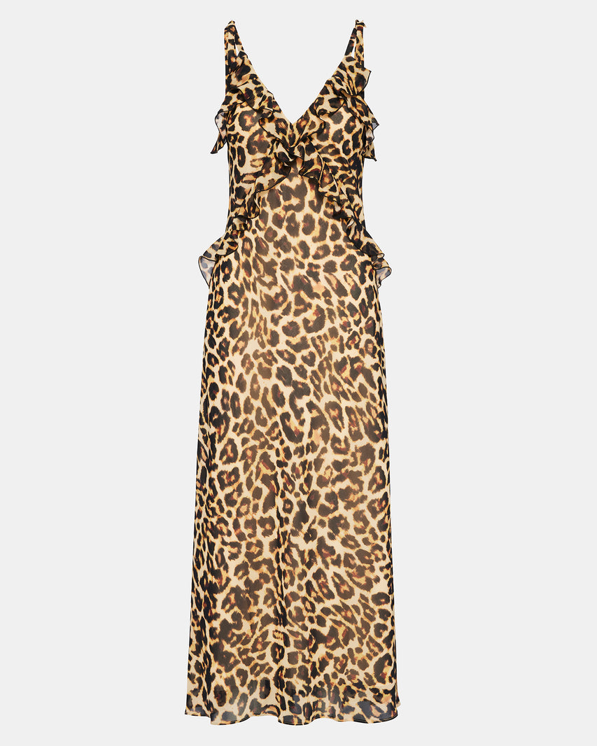 ADALINA DRESS LEOPARD