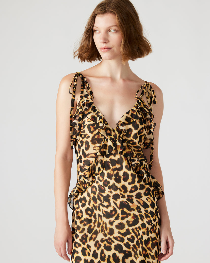 ADALINA DRESS LEOPARD