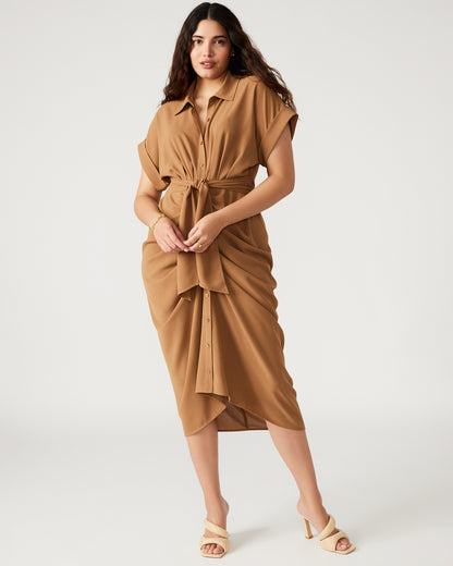 TORI KNIT DRESS BEIGE