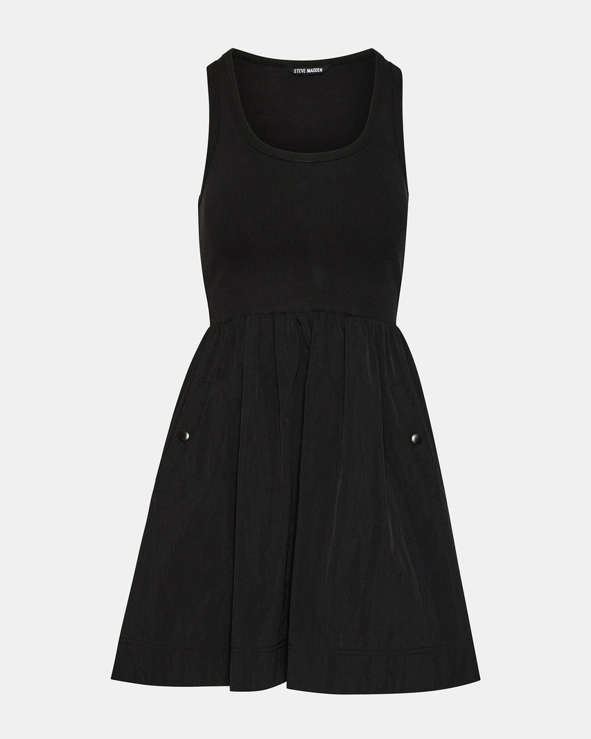 TOTTENHAM DRESS BLACK