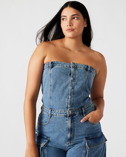 DUO DENIM JUMPSUIT