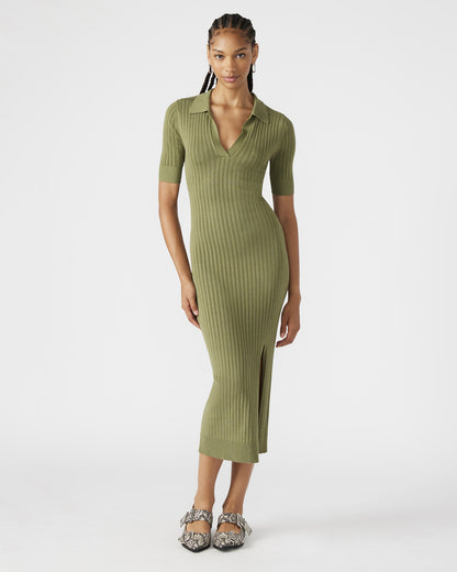 LINDY DRESS OLIVE