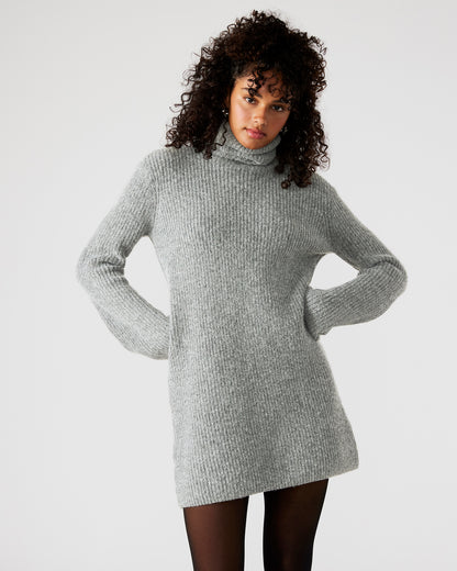 ABBIE SWEATER DRESS GREY