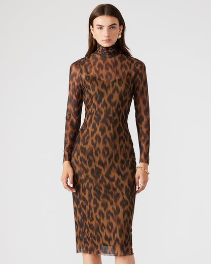 VIVIENNE DRESS LEOPARD