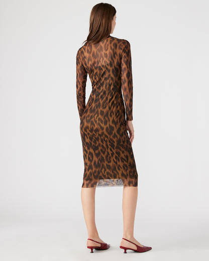 VIVIENNE DRESS LEOPARD