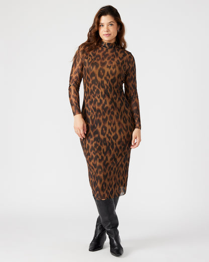 VIVIENNE DRESS LEOPARD