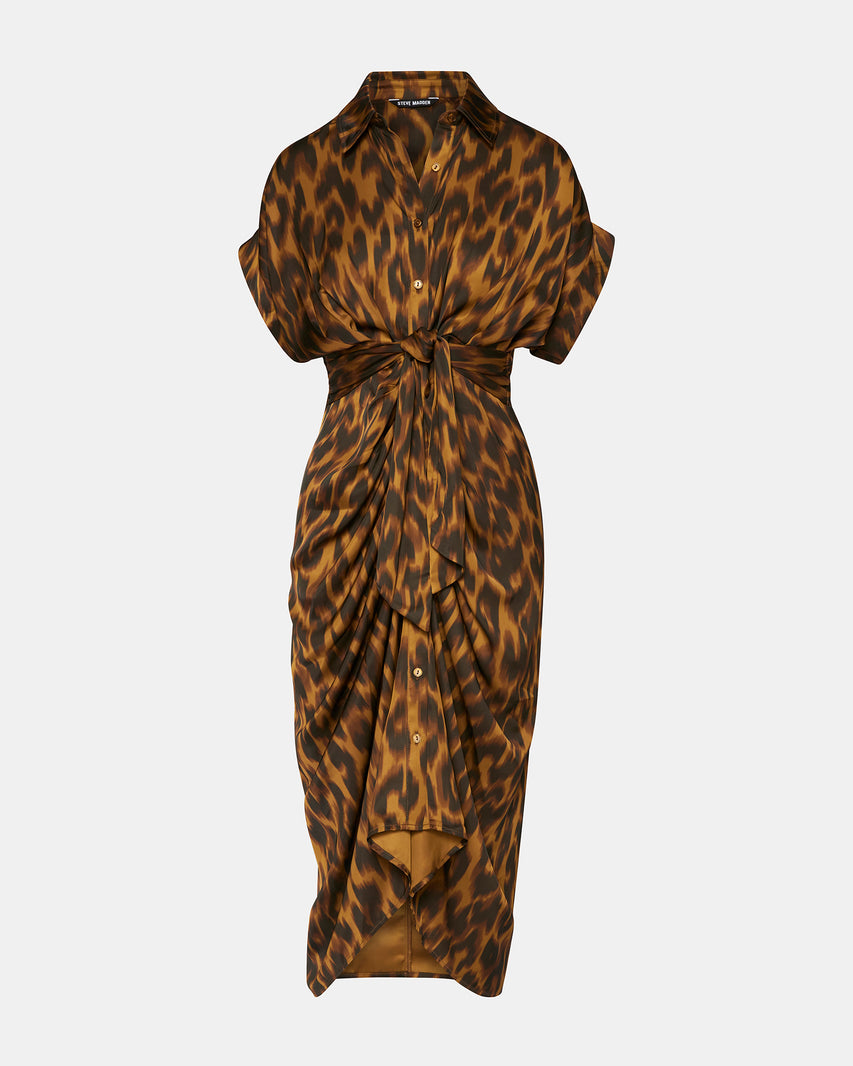 TORI DRESS LEOPARD