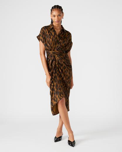 TORI DRESS LEOPARD