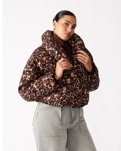 EVY JACKET LEOPARD