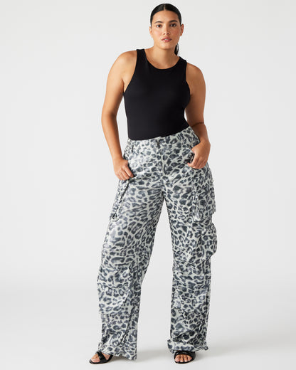 DUO SEQUIN PANT LEOPARD