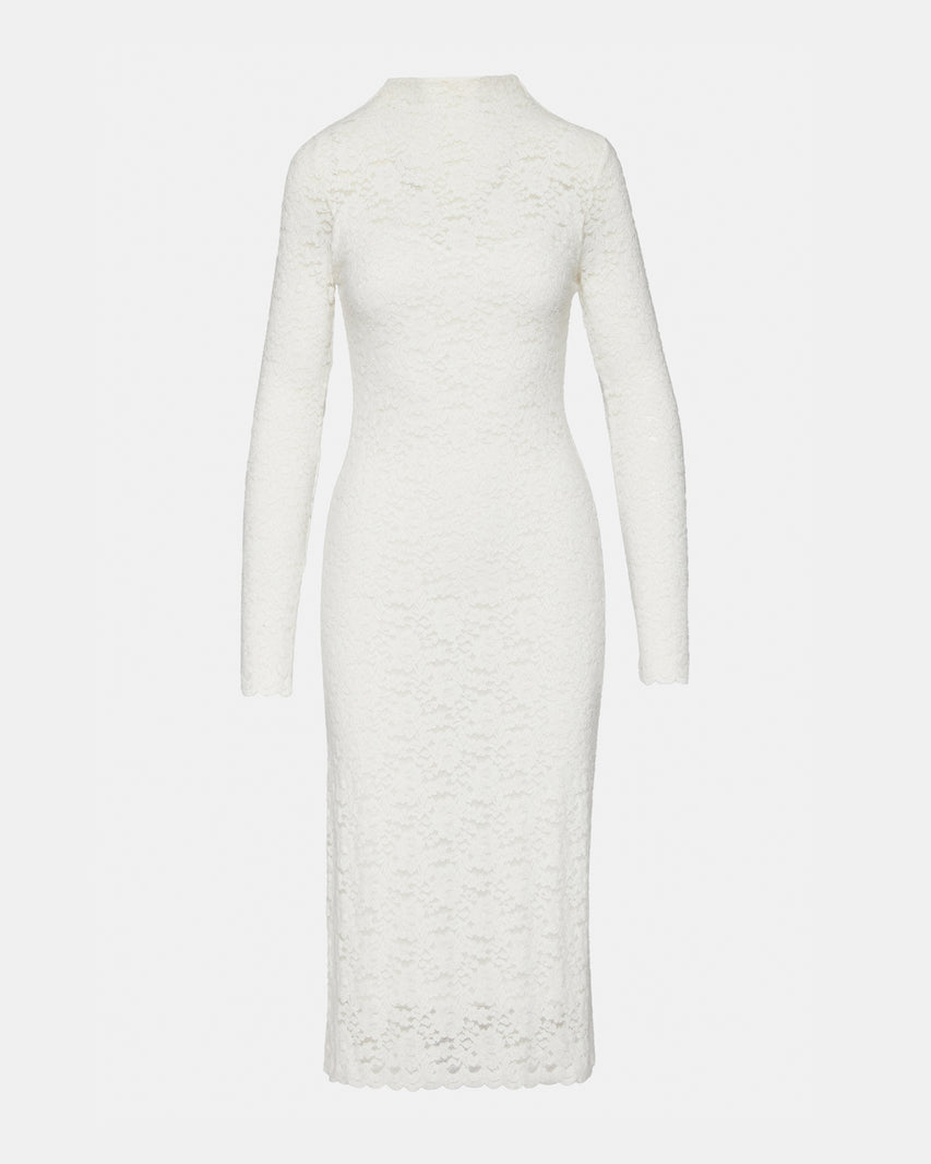 VIVIENNNE LACE DRESS IVORY